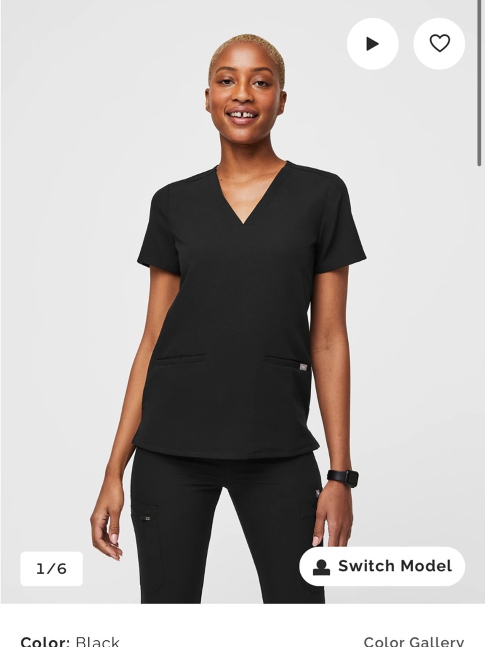 Figs Casma Top